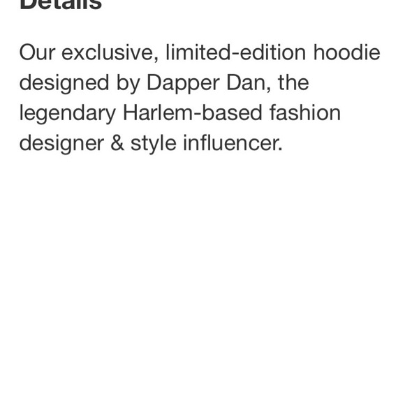 Gap DAP Harlem special edition sweatshirt hoodie size S - Picture 7 of 8